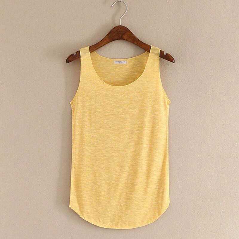 Fashion Summer Breathable Cotton Women's Tank Top Fashion Summer Breathable Cotton Women's Tank Top