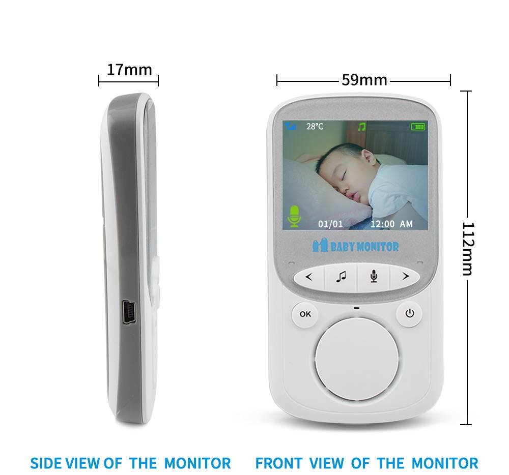 Wireless Video Baby Monitor with Night Vision Wireless Video Baby Monitor with Night Vision