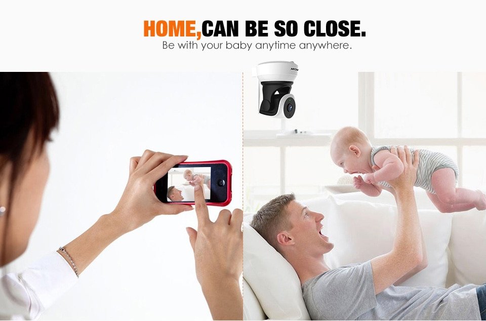 Video Baby Monitor with Motion Detection