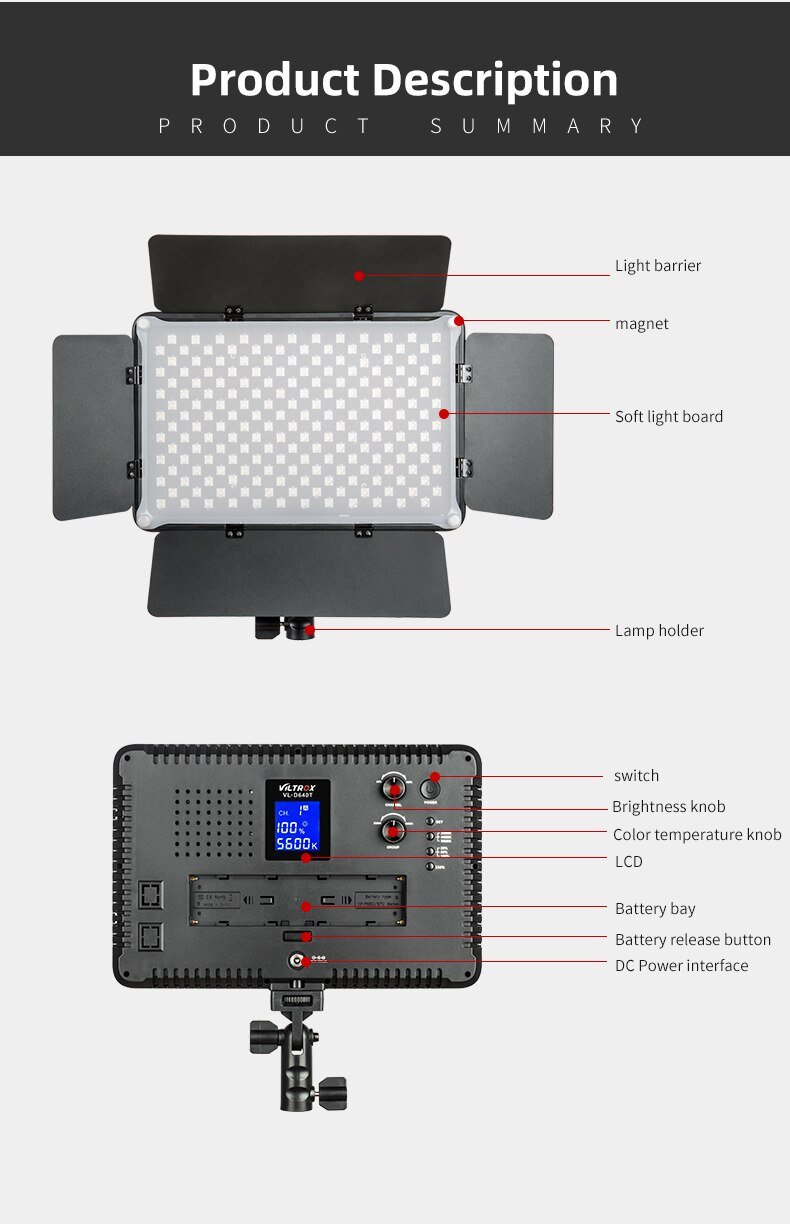 LED Video Light Panel LED Video Light Panel