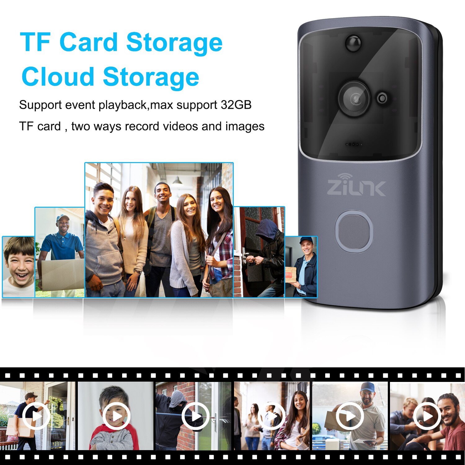 Wireless Smart Home Doorbell Video Intercom Wireless Smart Home Doorbell Video Intercom