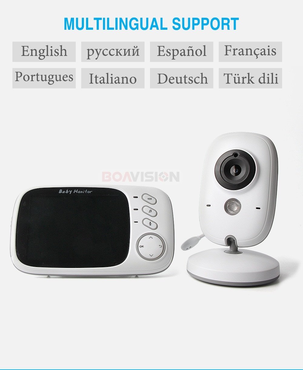 Color LCD Wireless Video Baby Monitor Color LCD Wireless Video Baby Monitor