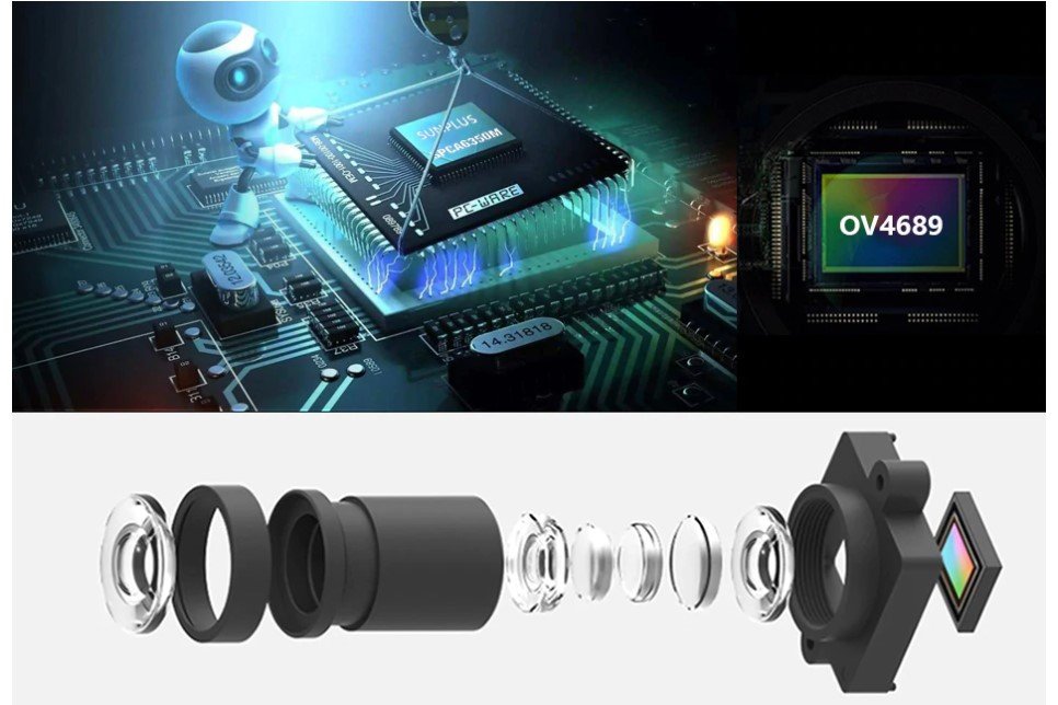 Ultra HD 4K / 30 Fps Waterproof Action Camera