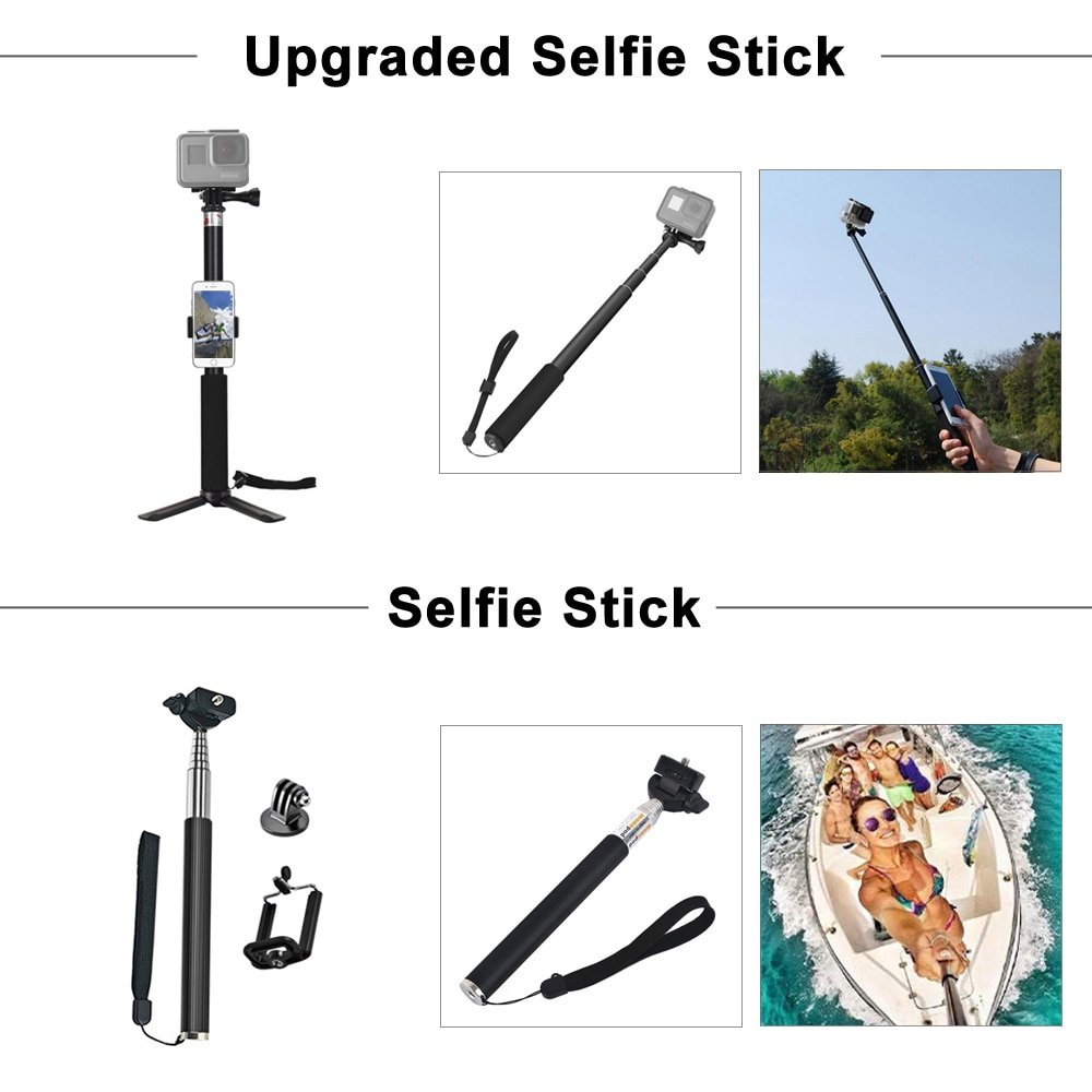 Action Camera Accessories Set for GoPro Hero