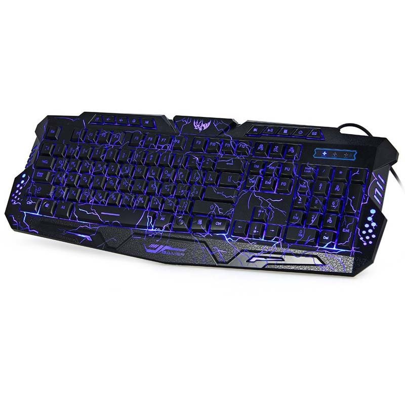 LED Backlight Computer Gaming Keyboard