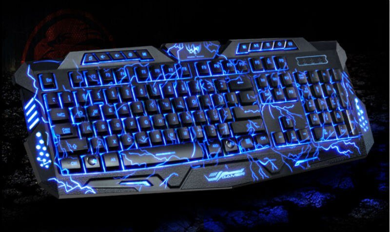LED Backlight Computer Gaming Keyboard