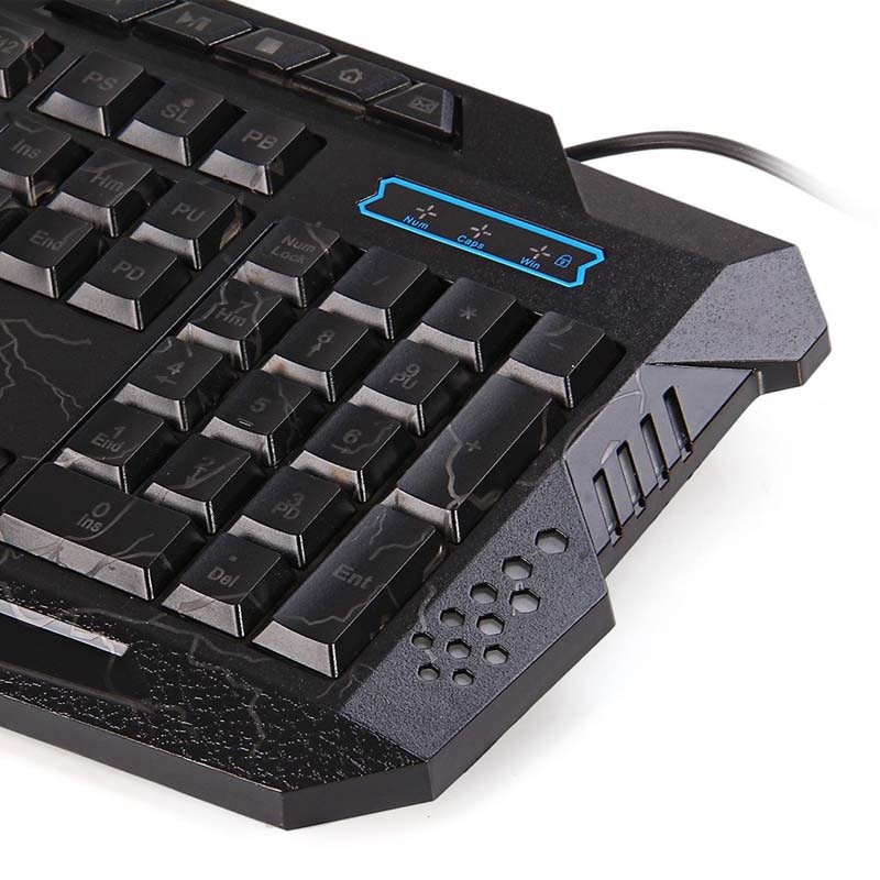 LED Backlight Computer Gaming Keyboard