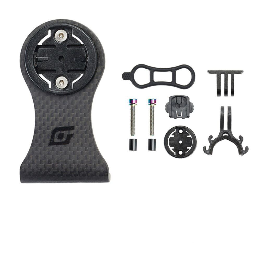 Universal Carbon Fiber Bicycle Computer Mount Universal Carbon Fiber Bicycle Computer Mount