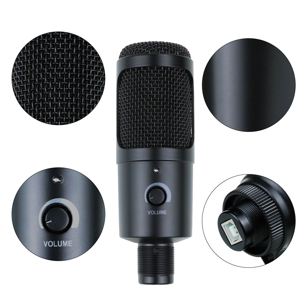 USB Condenser Microphone for Computer