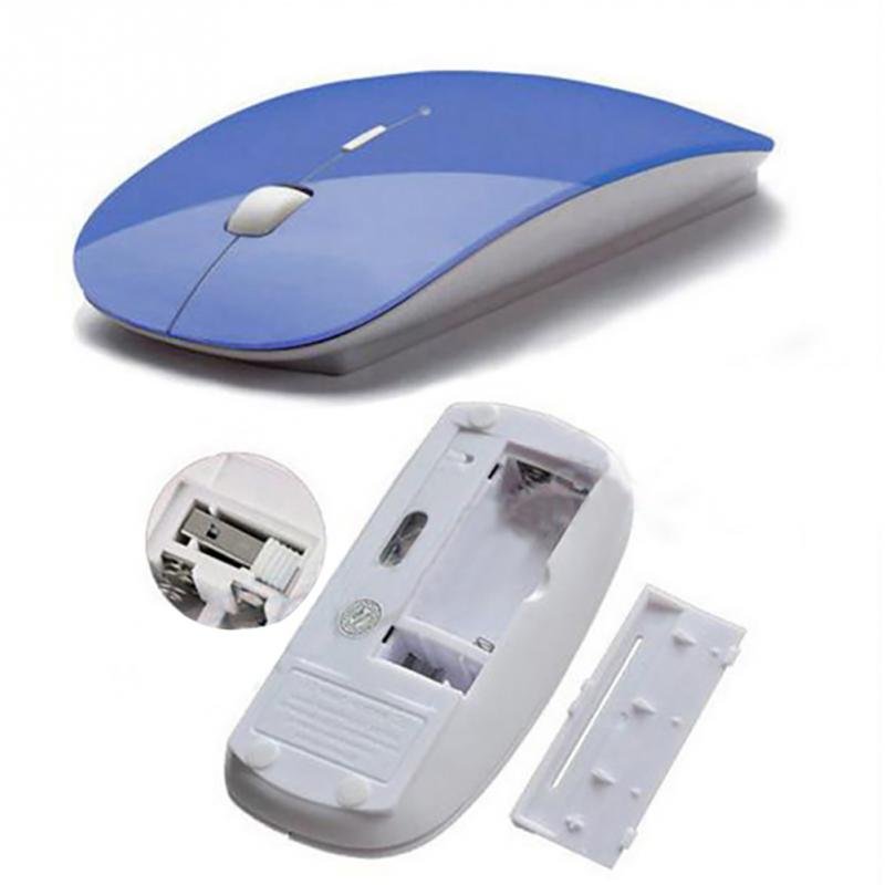 Thin Wireless Optical Mouse for Computers and Laptops Thin Wireless Optical Mouse for Computers and Laptops
