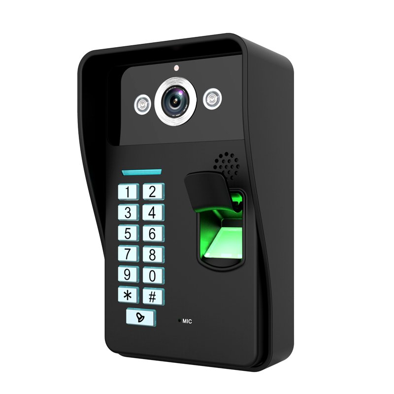 Video Doorbell Intercom System with Fingerprint Recognition Video Doorbell Intercom System with Fingerprint Recognition