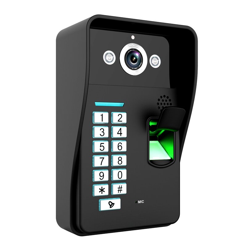 Video Doorbell Intercom System with Fingerprint Recognition Video Doorbell Intercom System with Fingerprint Recognition