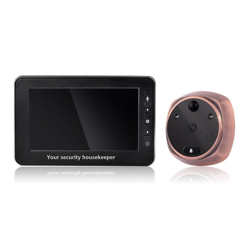 Waterproof Pink Video Door Bell Waterproof Pink Video Door Bell