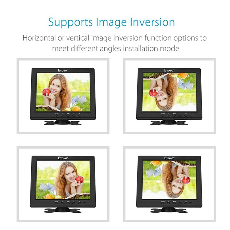 LCD Color CCTV Monitor with VGA / HDMI Video Input