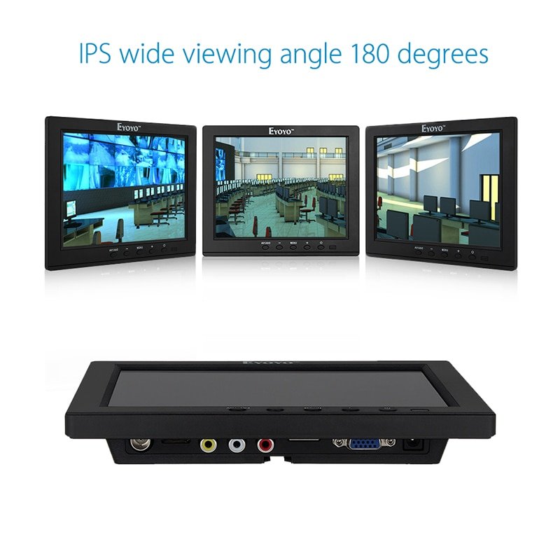 LCD Color CCTV Monitor with VGA / HDMI Video Input