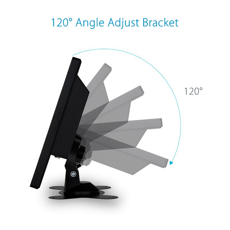 LCD Color CCTV Monitor with VGA / HDMI Video Input