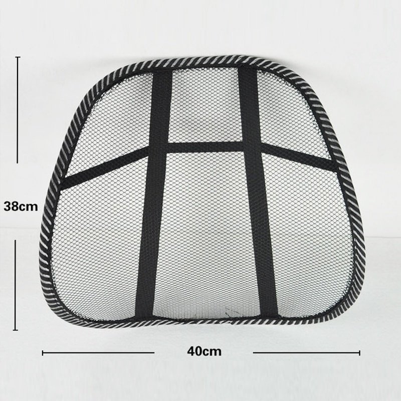 Car Seat Office Chair Massage Back Support Mesh Pad Car Seat Office Chair Massage Back Support Mesh Pad