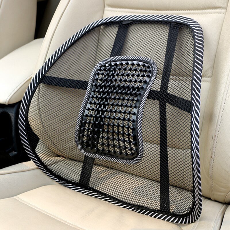 Car Seat Office Chair Massage Back Support Mesh Pad Car Seat Office Chair Massage Back Support Mesh Pad