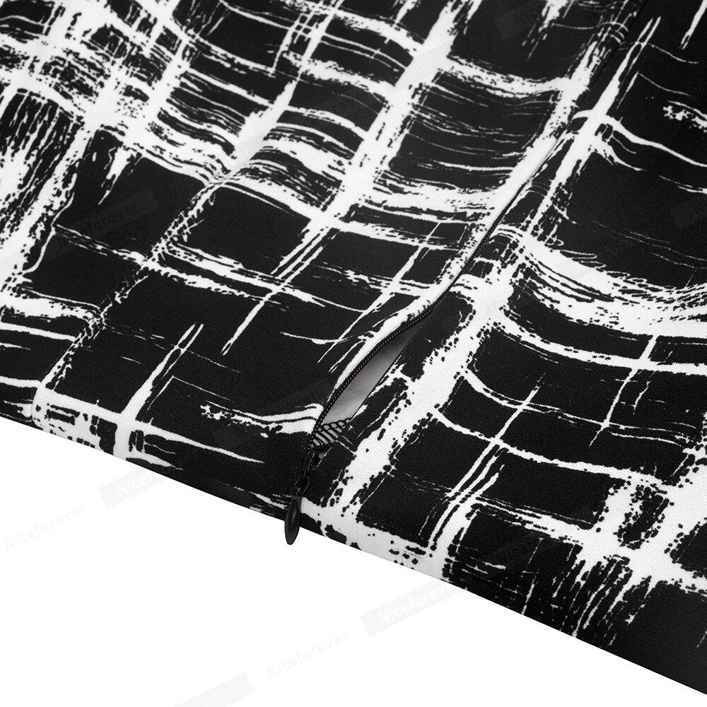 Contrast Color Patchwork Bodycon Office Women's Dress Contrast Color Patchwork Bodycon Office Women's Dress