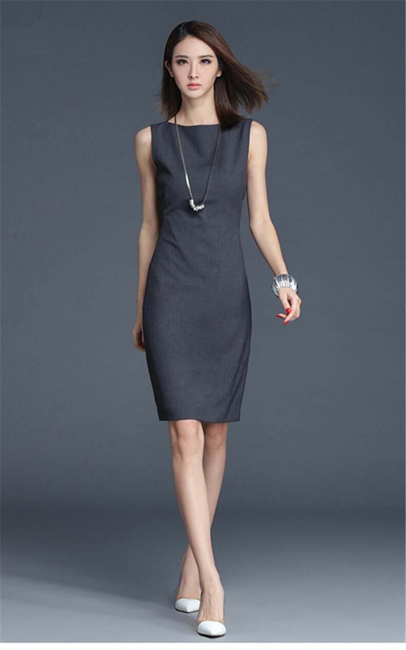Women's Classic Office Dress Women's Classic Office Dress