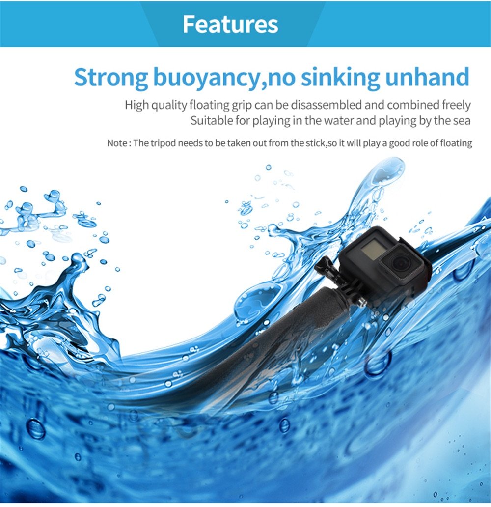 Waterproof Selfie Stick for Action Camera Waterproof Selfie Stick for Action Camera