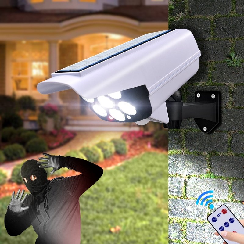 Solar Light Motion Sensor Security Camera