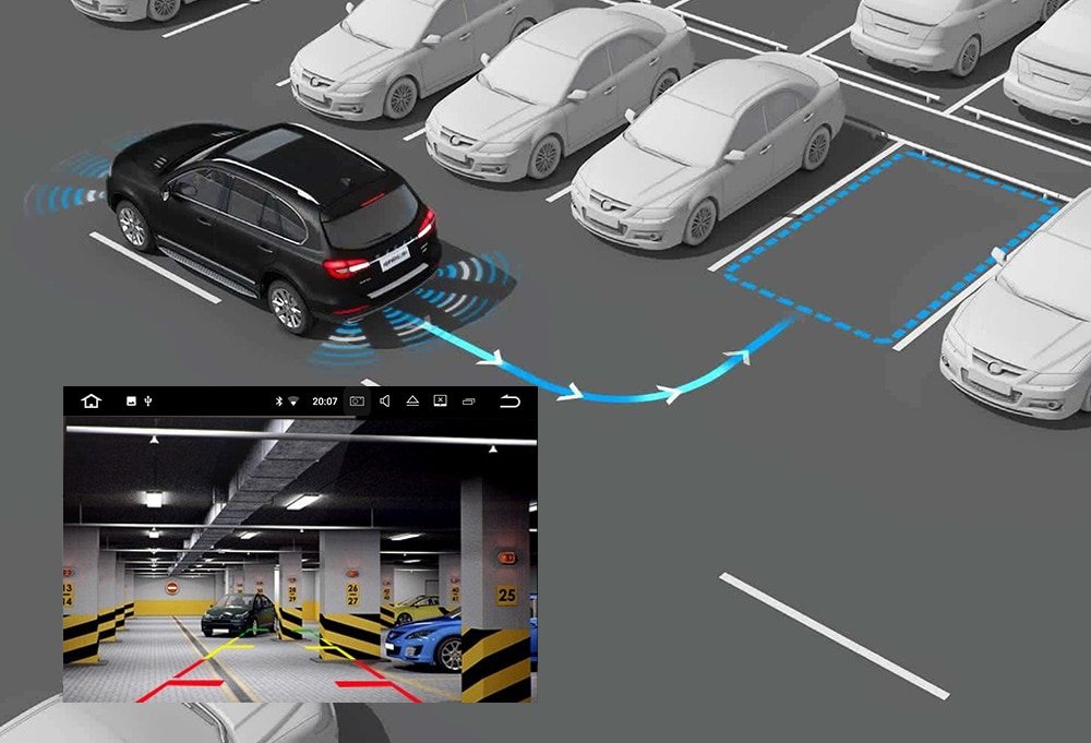 LED HD Waterproof Backup Camera for Cars