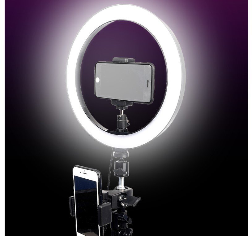 LED Ring Camera Light with Tripod