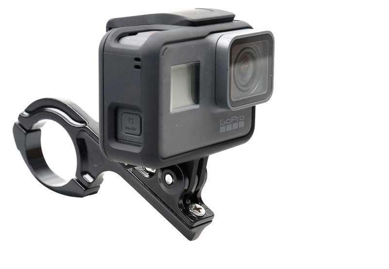 Aluminum Action Camera Handlebar Mount Aluminum Action Camera Handlebar Mount