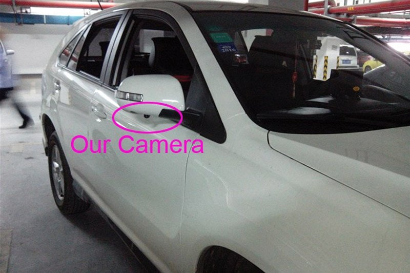 CCD 180 Degree Fisheye Lens Backup Camera for Cars