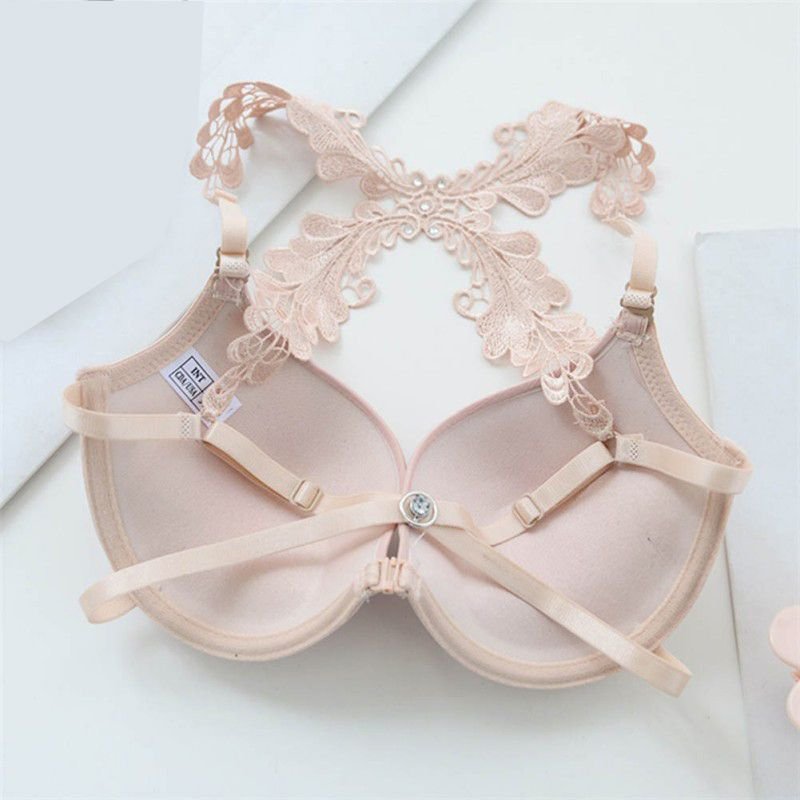 Women's Sexy Front Closure Lace Bra
