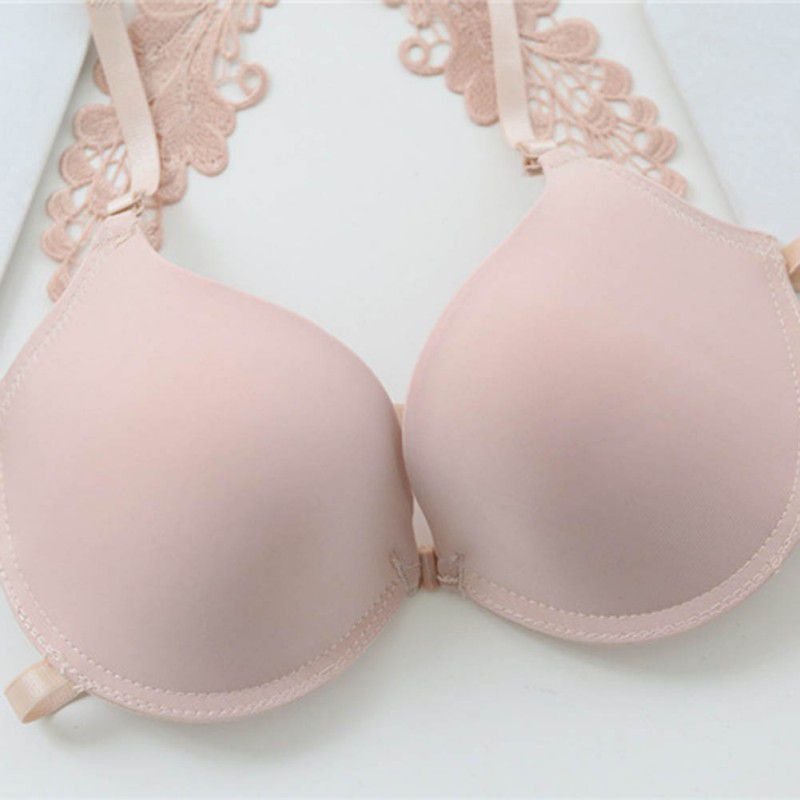 Women's Sexy Front Closure Lace Bra