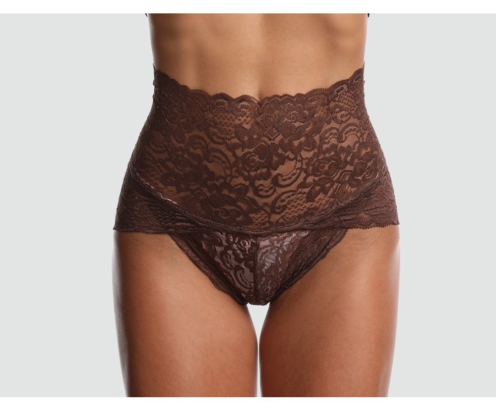 Women's High Waist Floral Lace Panties Women's High Waist Floral Lace Panties