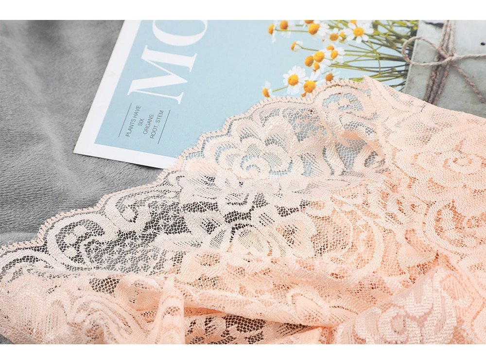 Women's High Waist Floral Lace Panties Women's High Waist Floral Lace Panties