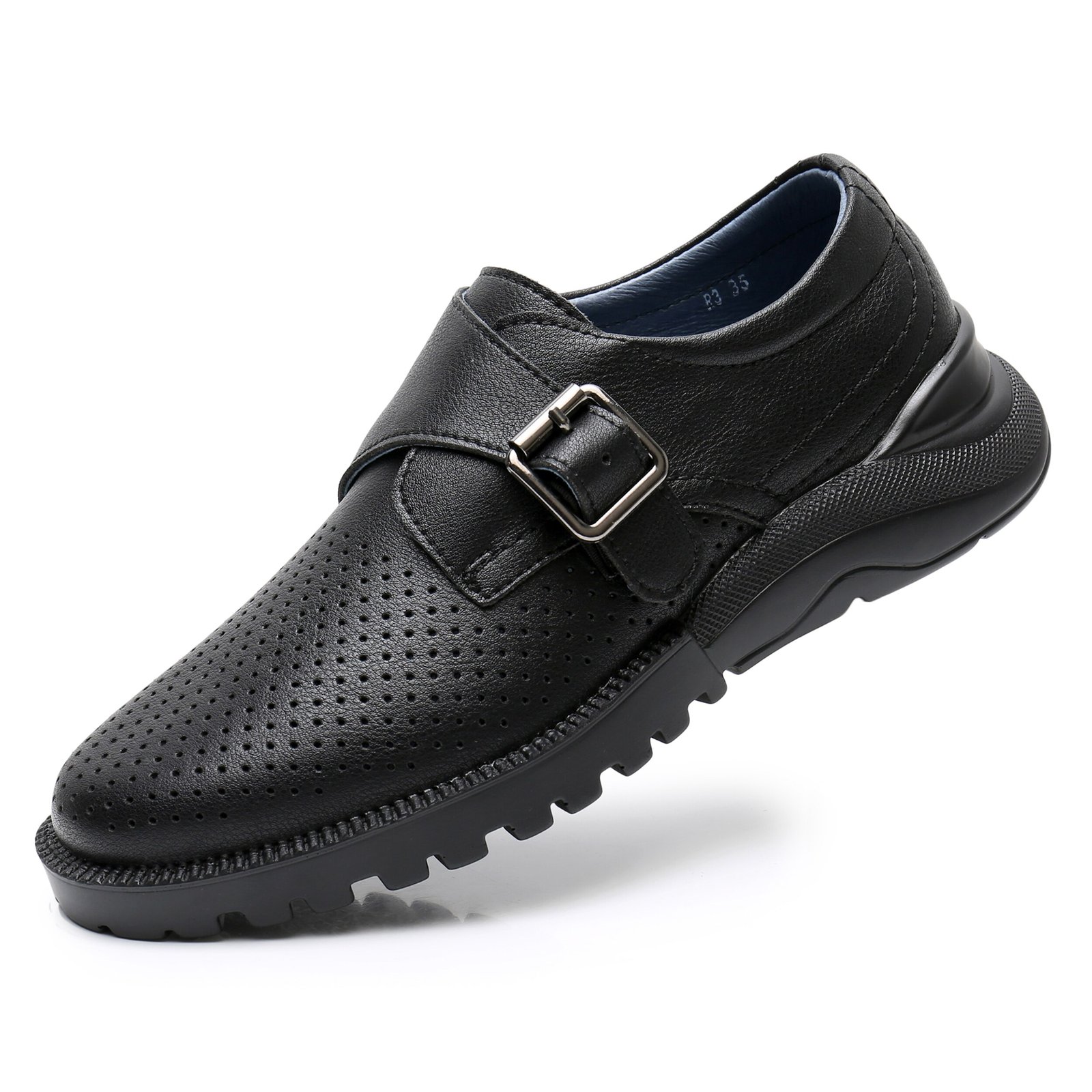 Boys Solid Genuine Leather Shoes Boys Solid Genuine Leather Shoes