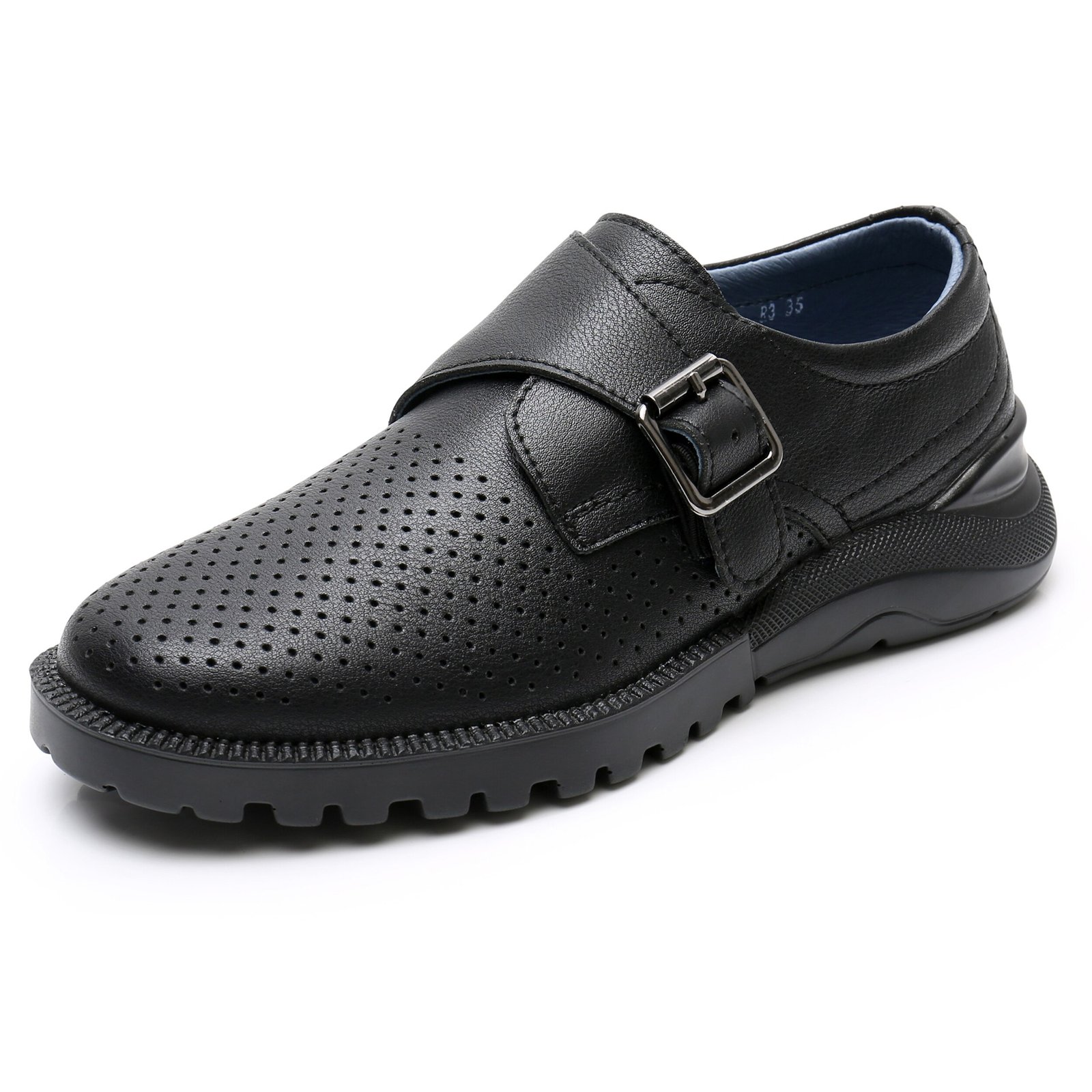 Boys Solid Genuine Leather Shoes Boys Solid Genuine Leather Shoes