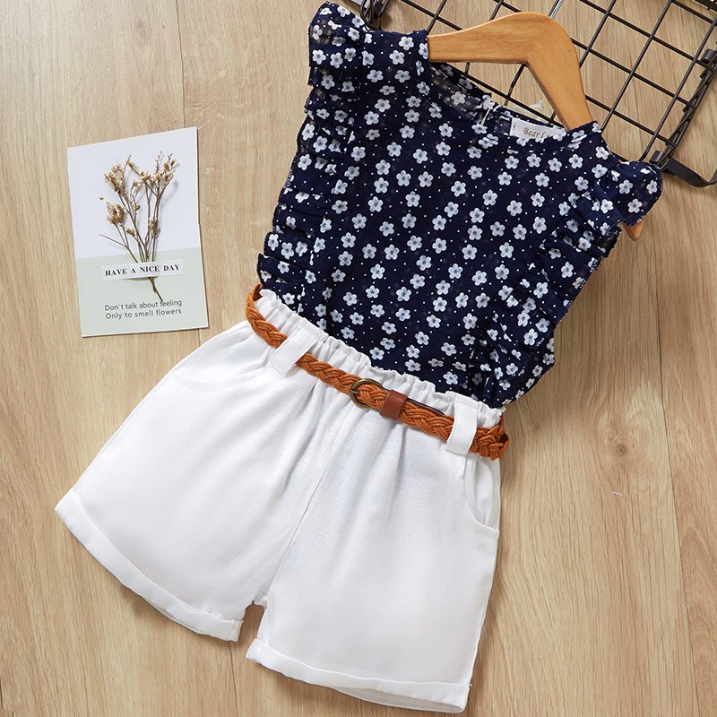 Girls Summer Clothing Set 2 Pcs Girls Summer Clothing Set 2 Pcs