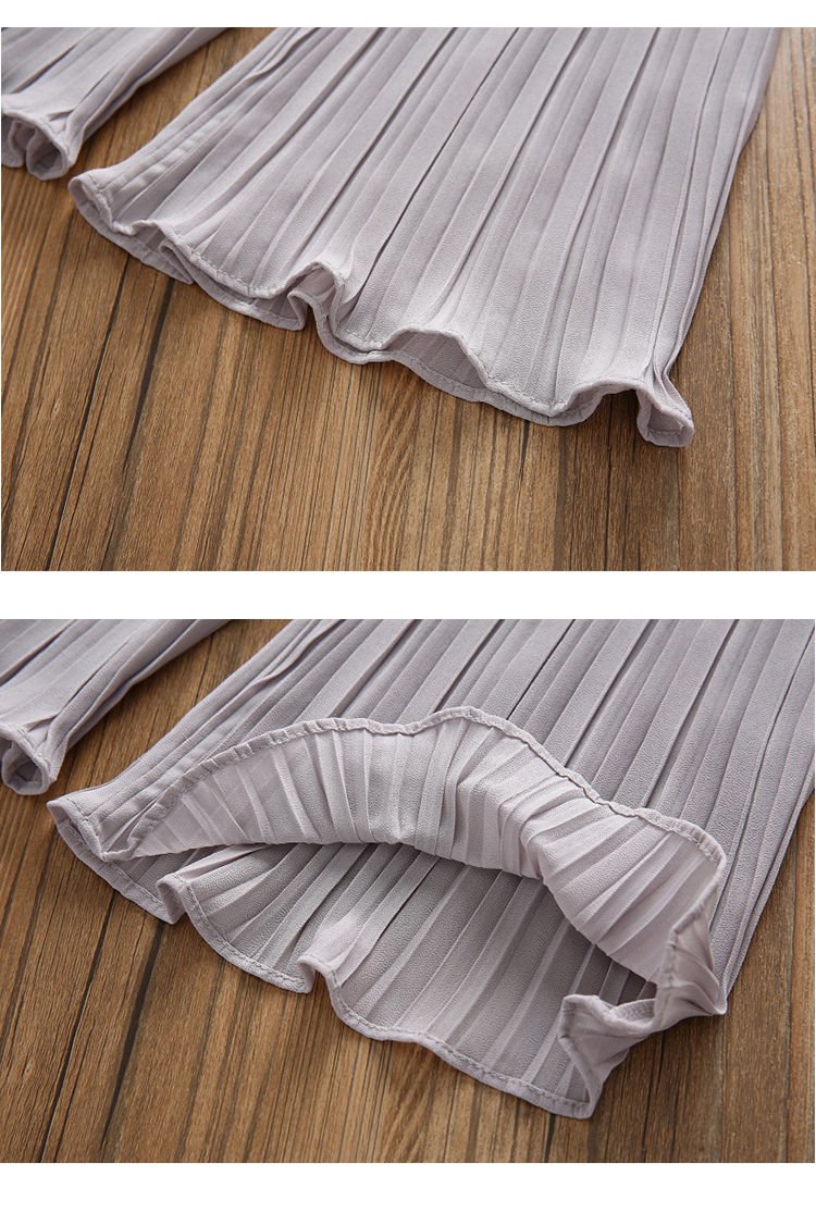 Girls' Clothing Set with Colorful Pants Girls' Clothing Set with Colorful Pants