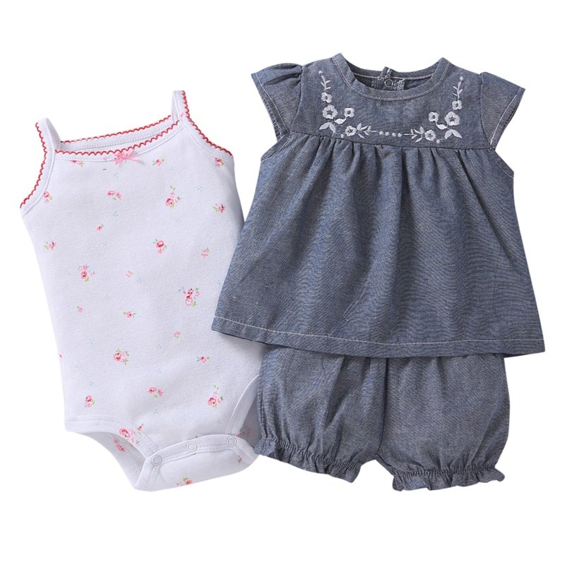 Baby Girl’s Cute Cotton Clothing Set Baby Girl’s Cute Cotton Clothing Set