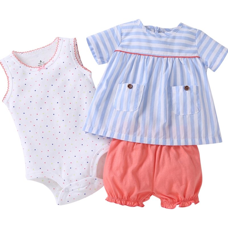 Baby Girl’s Cute Cotton Clothing Set Baby Girl’s Cute Cotton Clothing Set