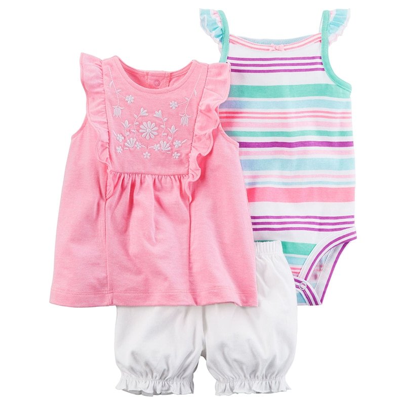 Baby Girl’s Cute Cotton Clothing Set Baby Girl’s Cute Cotton Clothing Set