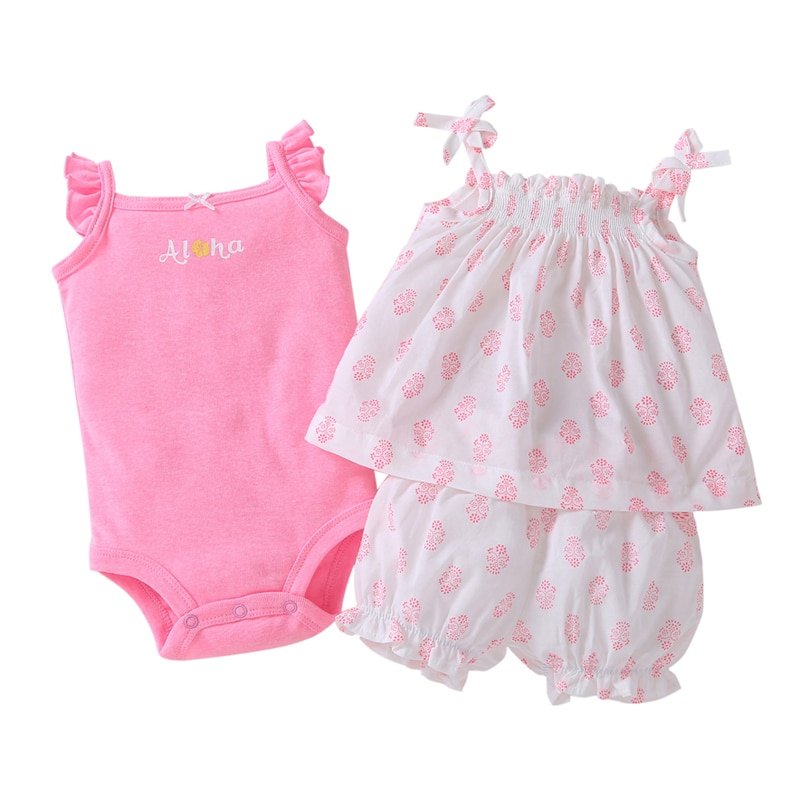 Baby Girl’s Cute Cotton Clothing Set Baby Girl’s Cute Cotton Clothing Set