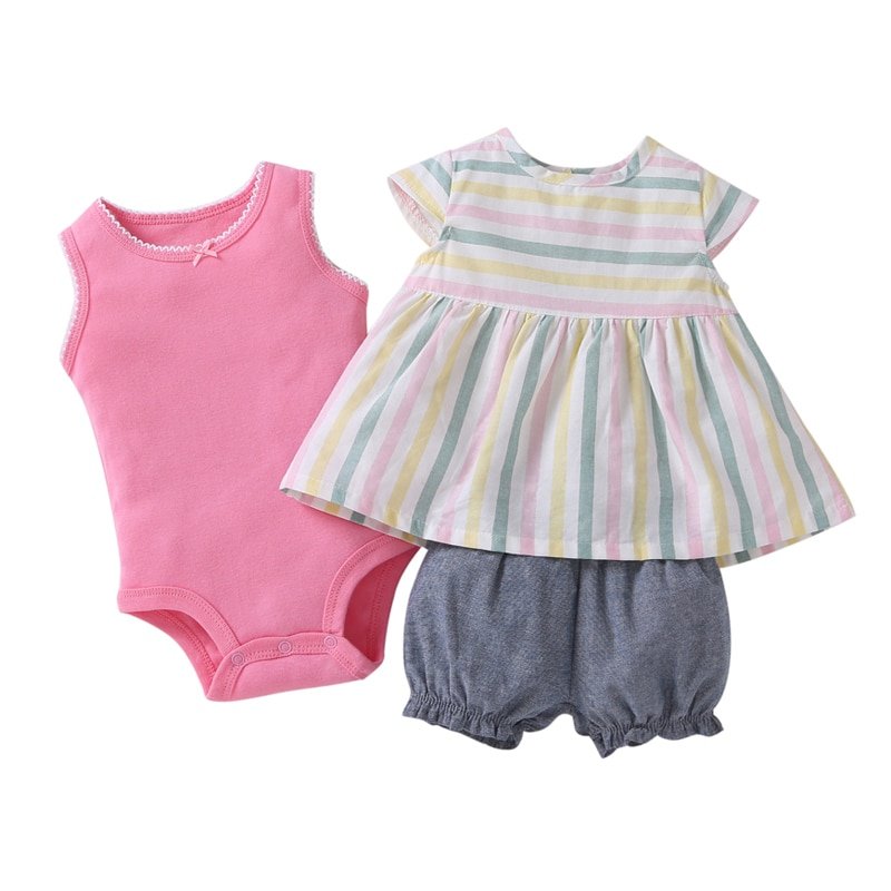 Baby Girl’s Cute Cotton Clothing Set Baby Girl’s Cute Cotton Clothing Set