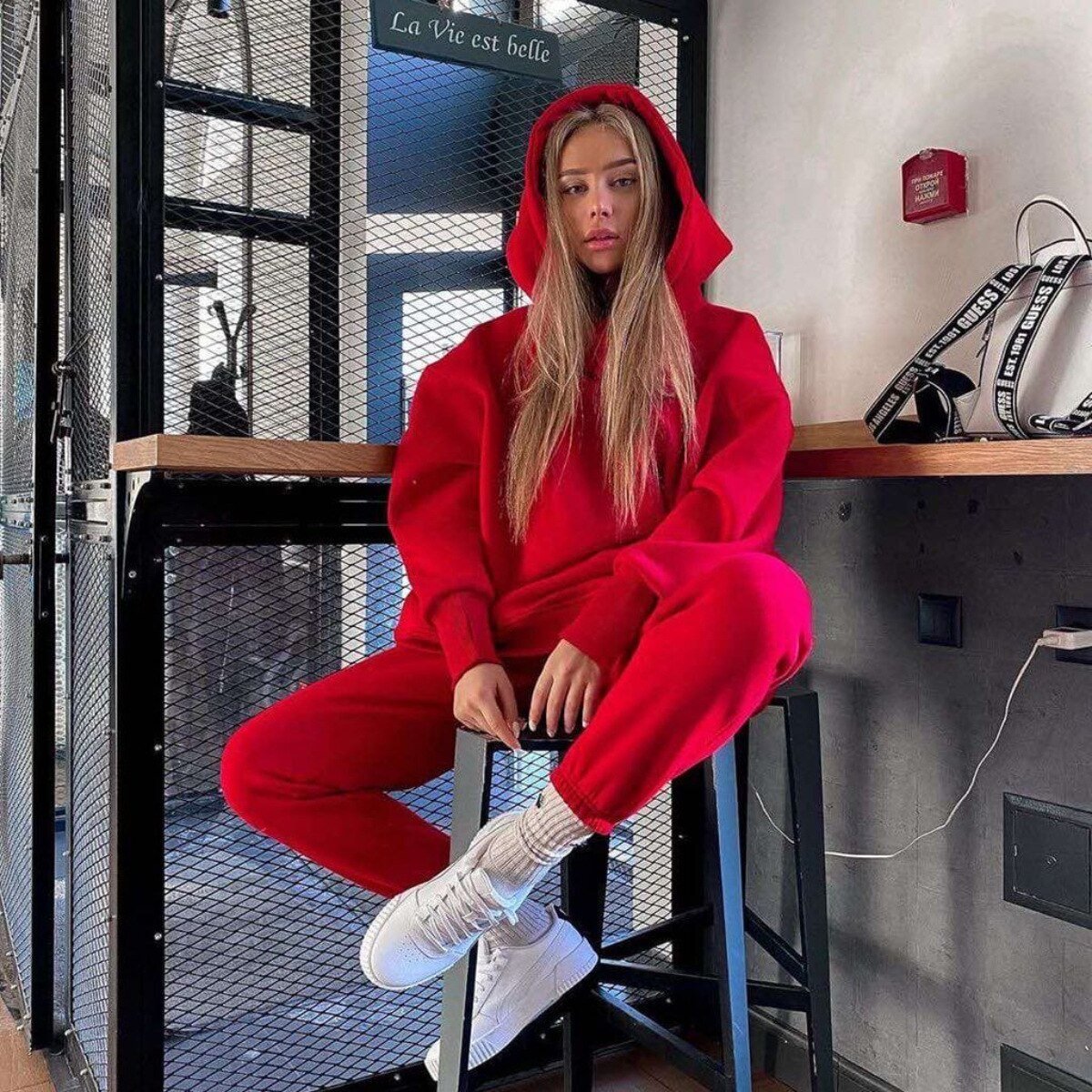 Women's Sports Hoodie Clothing Set Women's Sports Hoodie Clothing Set