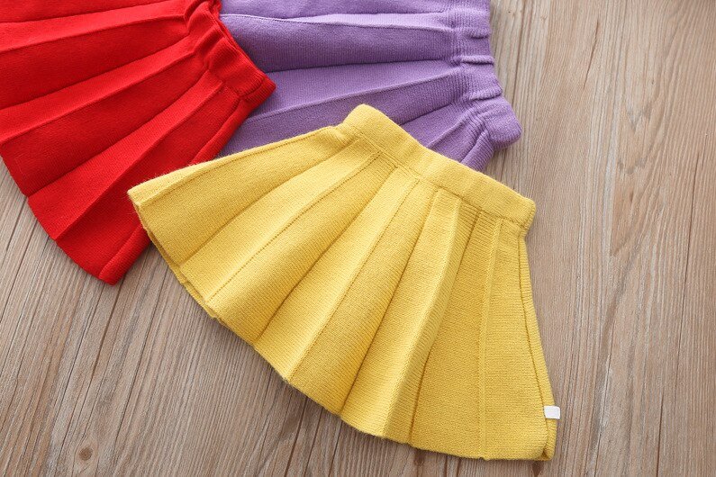 Girls Solid Classic Clothing Set, 2 Pcs Girls Solid Classic Clothing Set, 2 Pcs