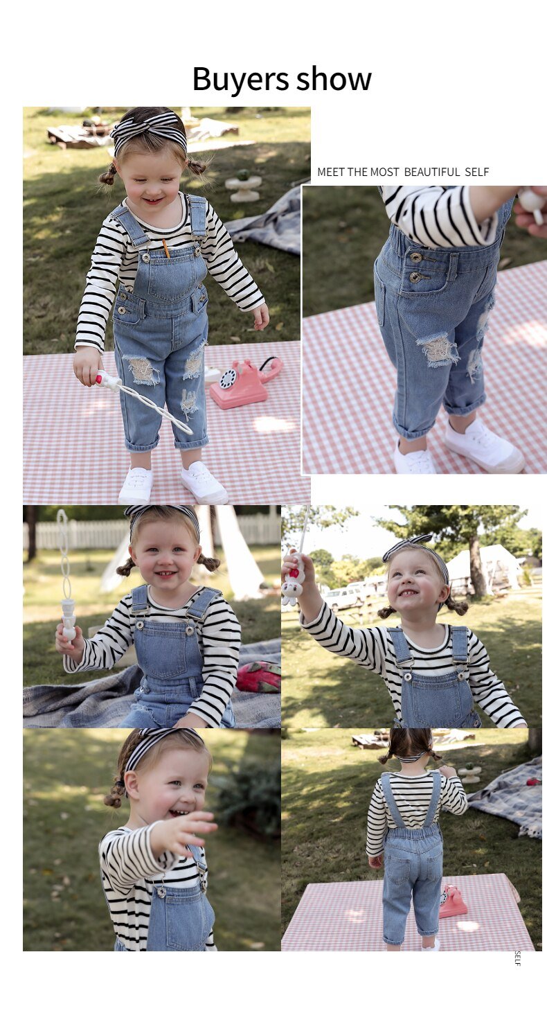 Baby Girl's Denim Clothing Set Baby Girl's Denim Clothing Set