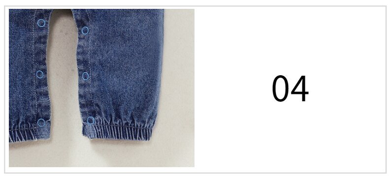 Baby Girl's Denim Clothing Set