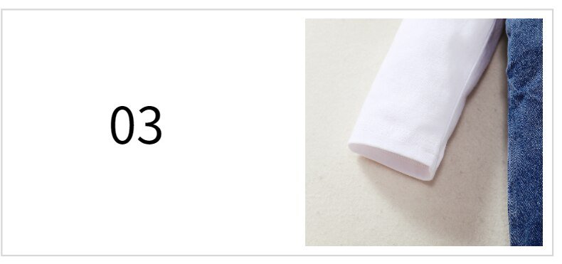 Baby Girl's Denim Clothing Set