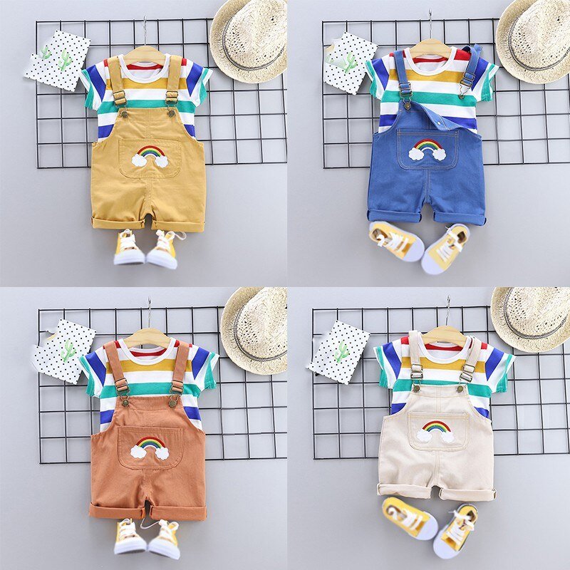 Baby's T-shirt And Pants Clothing Set Baby's T-shirt And Pants Clothing Set