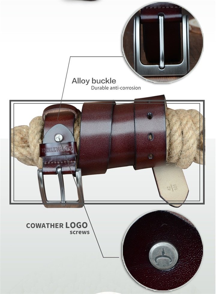 Men's Genuine Leather Belt